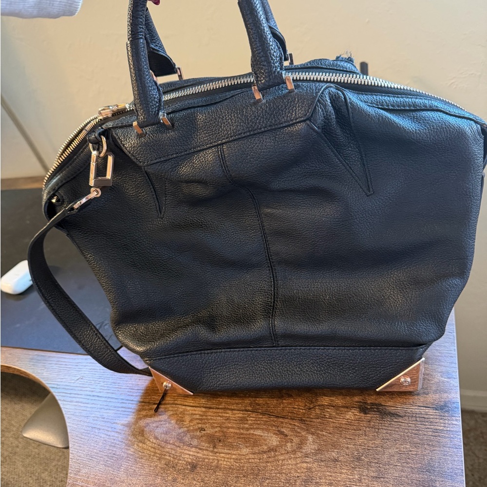 Alexander Wang Black Leather Shoulder Bag / Tote